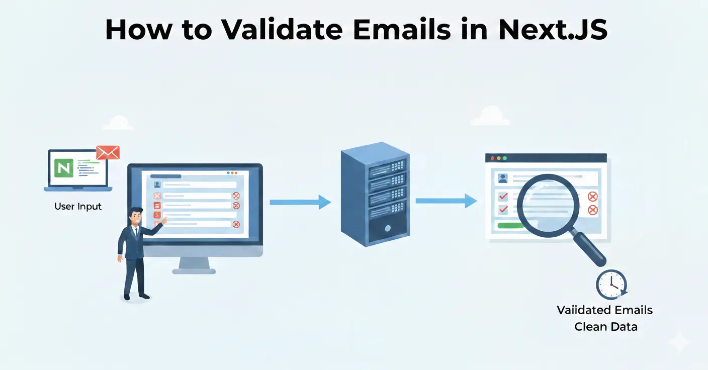 How to Validate Emails in Next.js with Mailchk